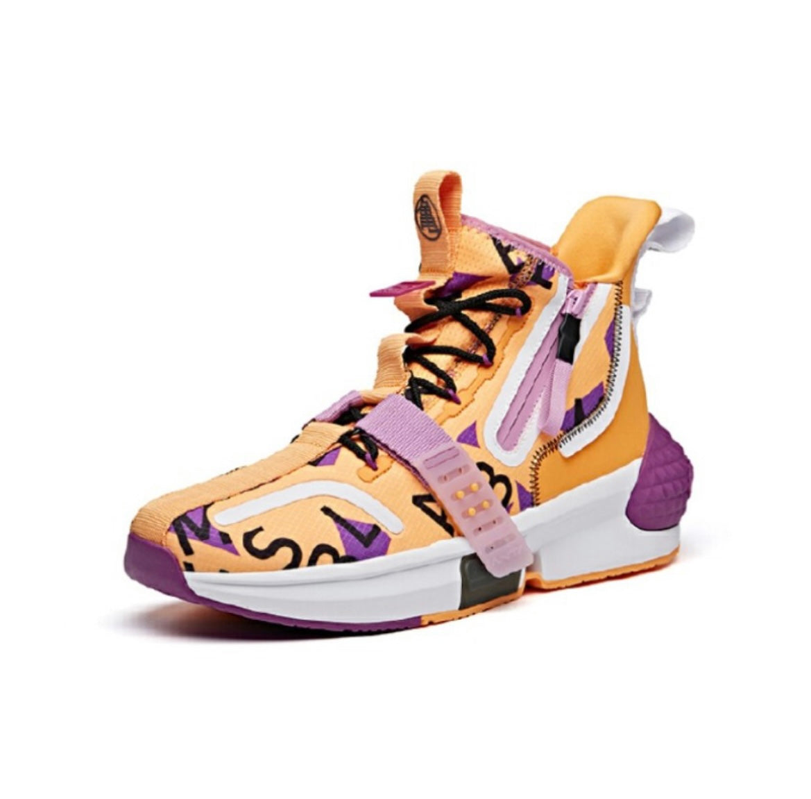 Anta Dragon Ball Super “Master Roshi” Basketball Shoes Yellow / Purple USA | PFJ620819