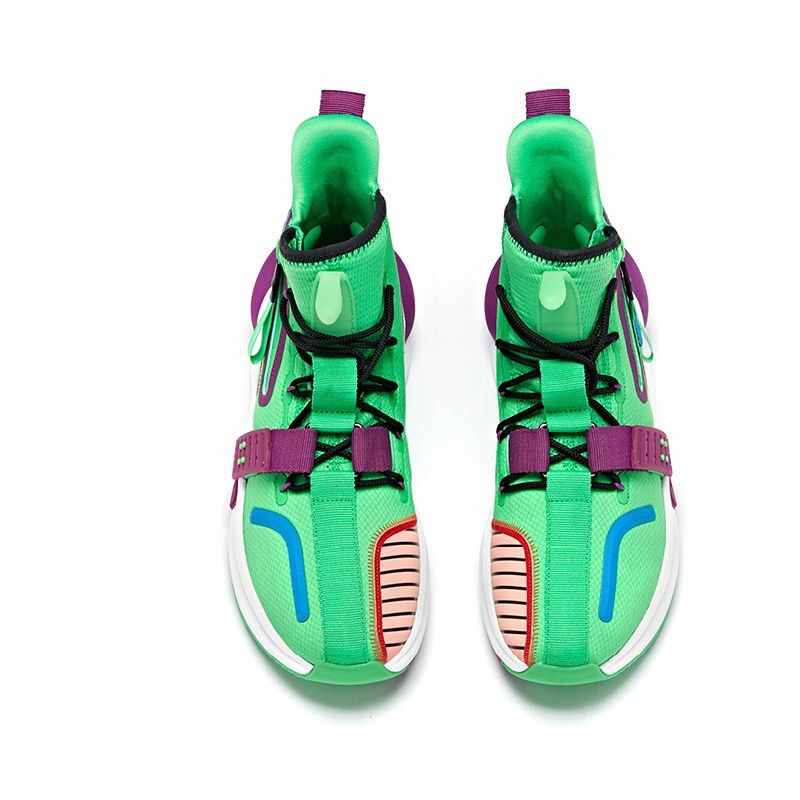 Anta Dragon Ball Super “Piccolo” Basketball Shoes Green USA | RUN317698