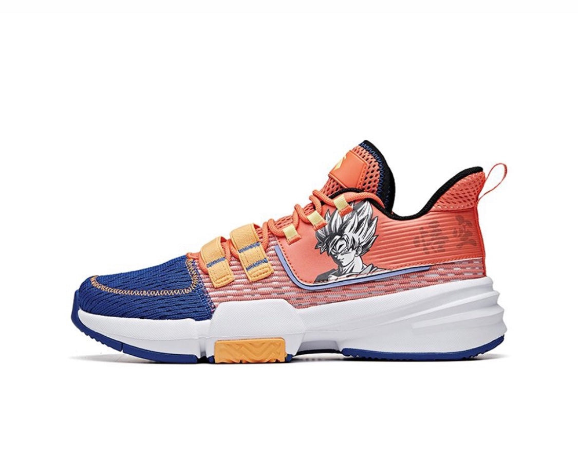 Anta Dragon Ball Super “Saiyan” Basketball Shoes Orange / Blue USA | NQR019536