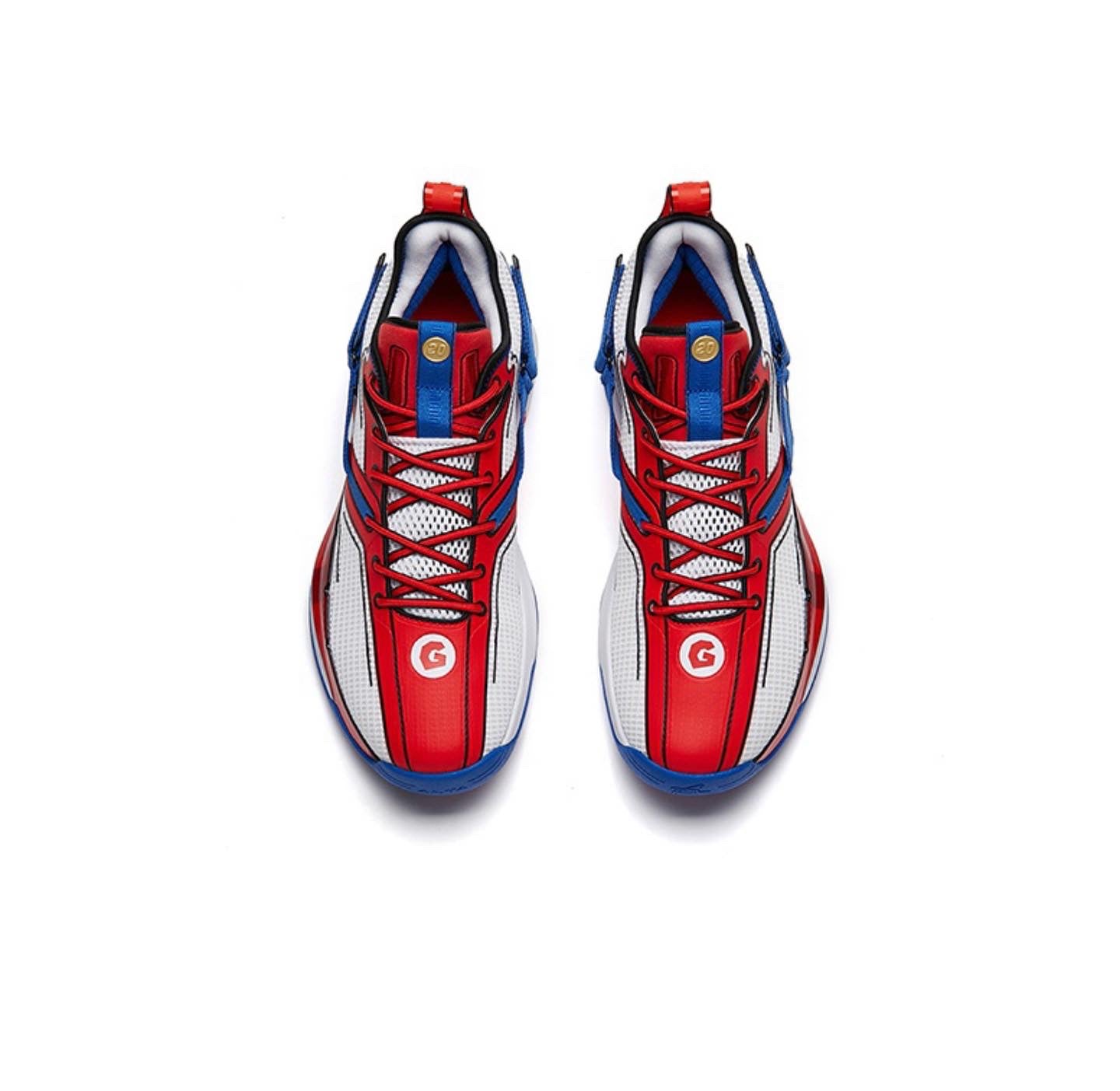 Anta Gordon Hayward GH3 Basketball Shoes Red / White / Blue USA | UNB518794