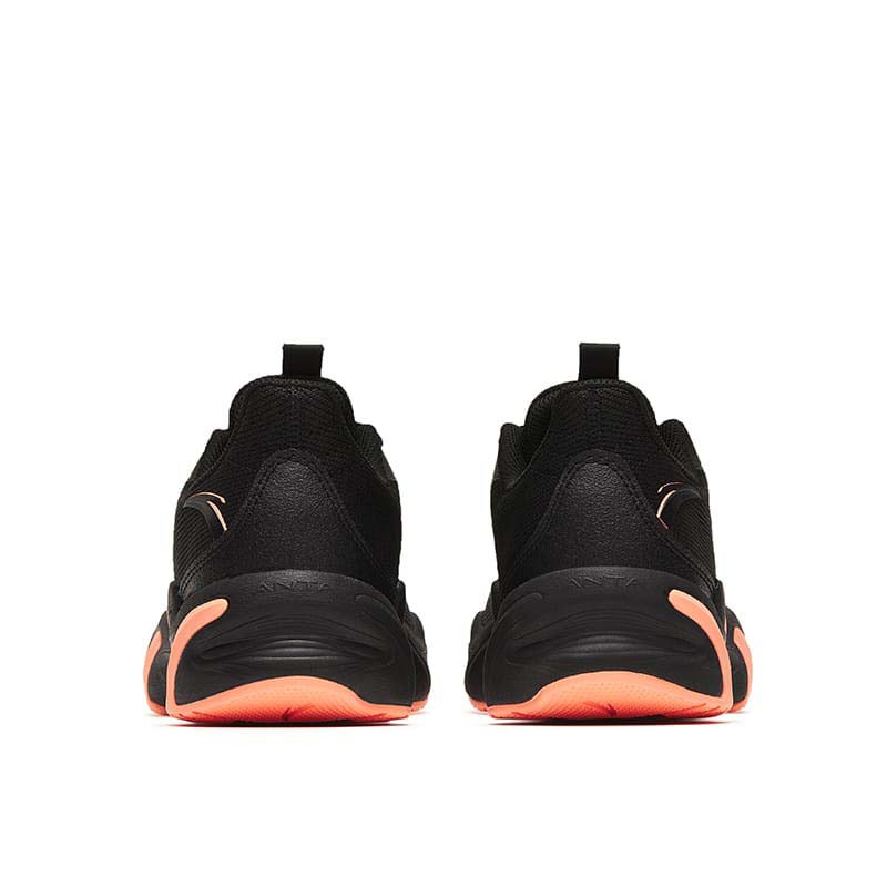 Anta KEEP MOVING Running Shoes Black / Orange USA | JQY728630