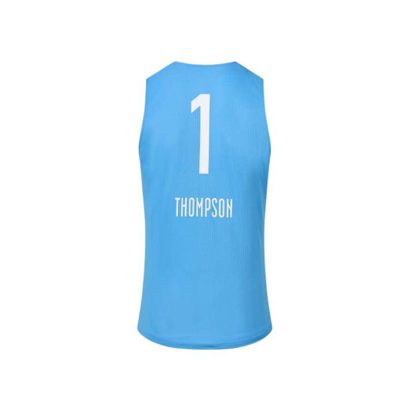 Anta KLAY THOMPSON Double Face Basketball Jersey Blue USA | LVY963520