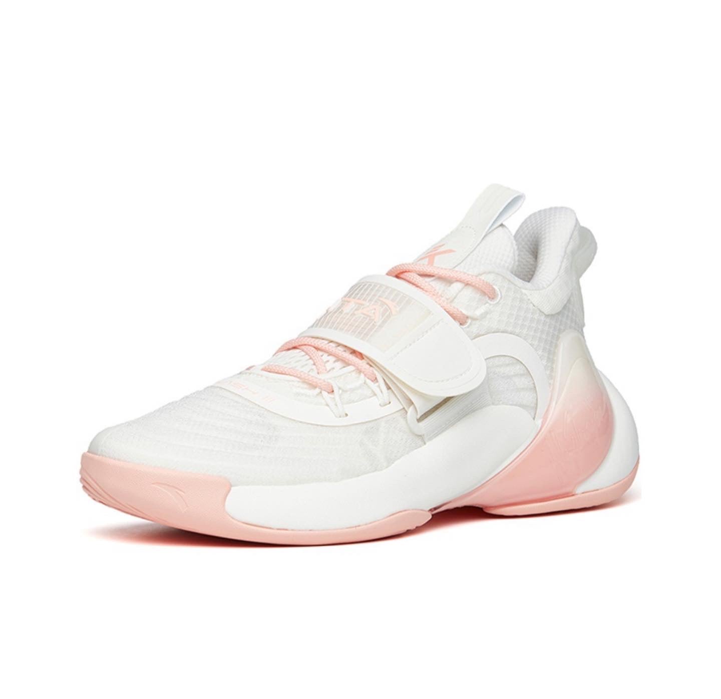 Anta KT Splash 3.0 Low Peach Basketball Shoes White / Pink USA | VMC021895