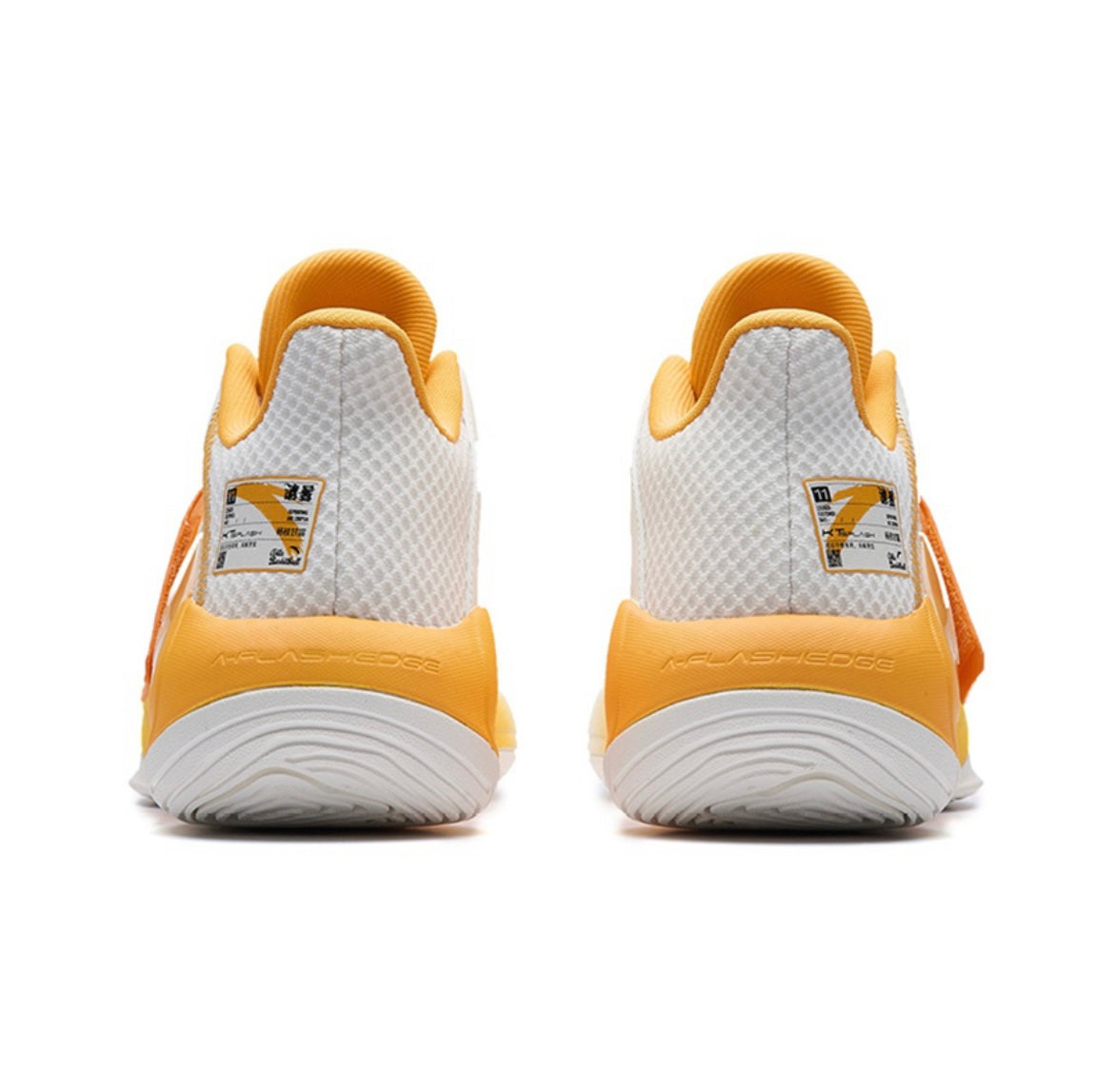 Anta KT Splash 4.0 Basketball Shoes White / Yellow USA | RIZ541608