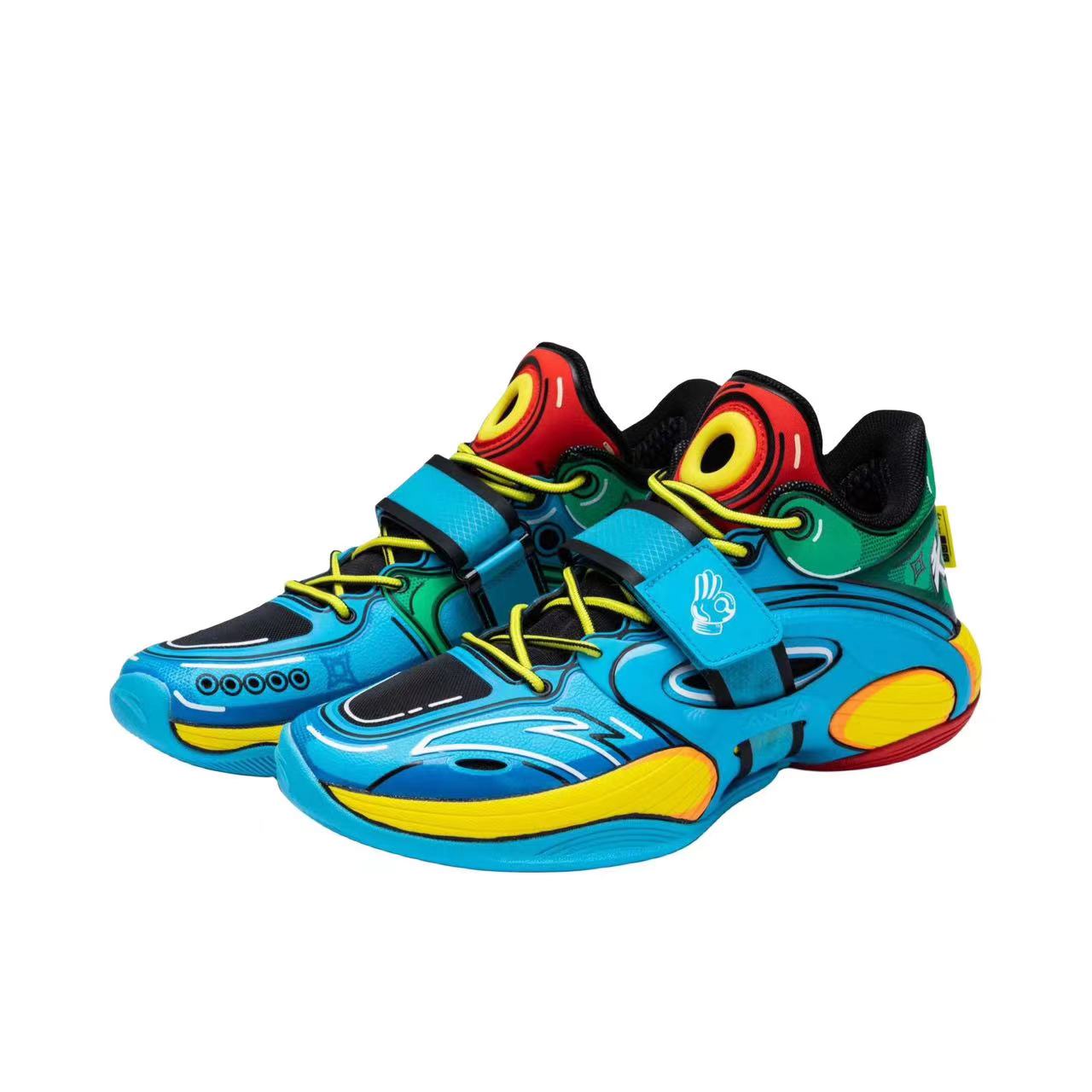 Anta KT Splash 5.0 Basketball Shoes Blue / Black USA | ARO750489