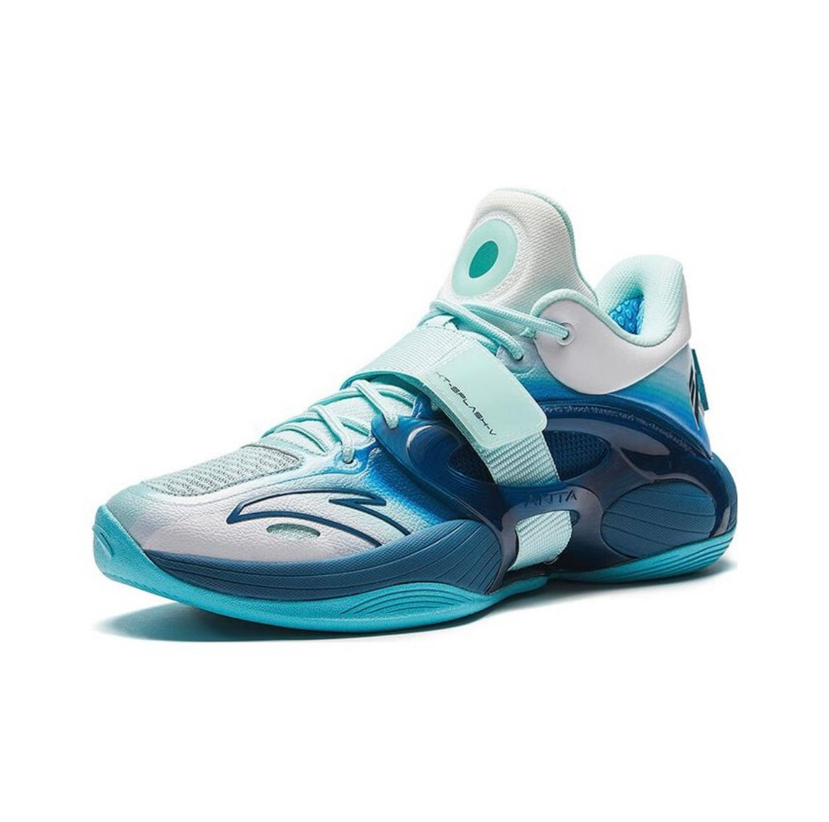 Anta KT Splash 5V2 Basketball Shoes White / Blue USA | ISD638940