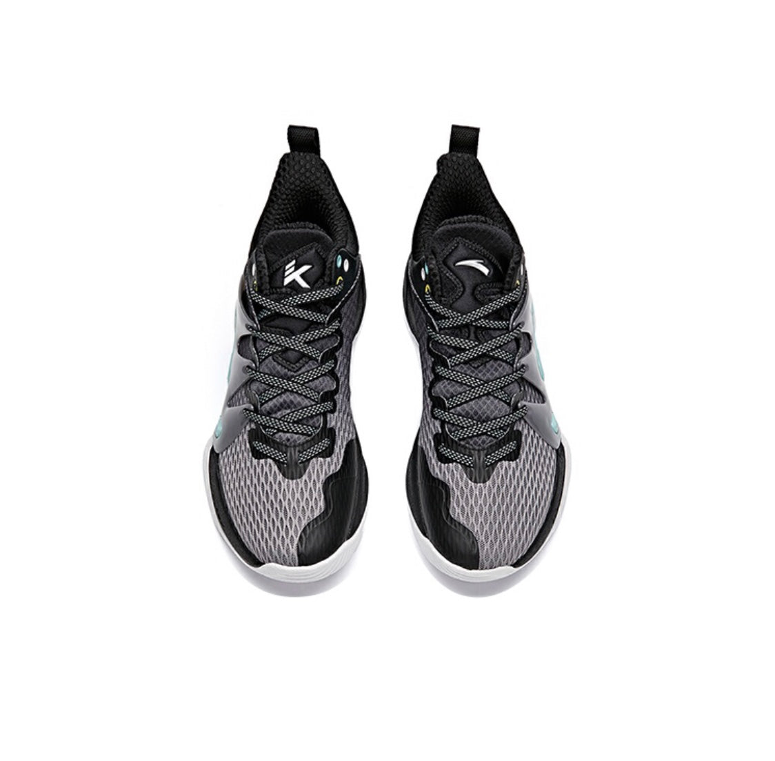 Anta KT “The Mountain 1.0” Low Actual Basketball Shoes Black / Grey USA | PWC378506