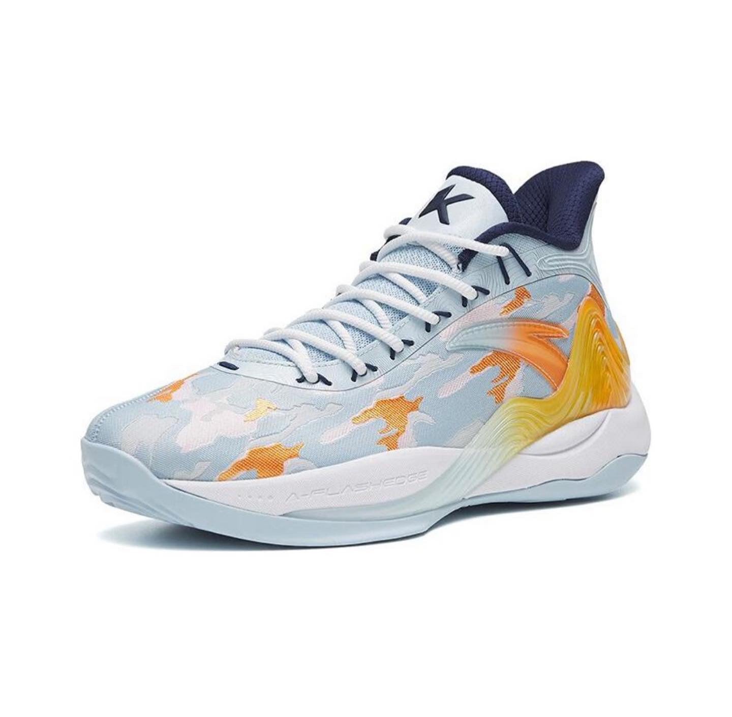 Anta KT The Mountain 2.0 Basketball Shoes Blue / White / Orange USA | WPX671234