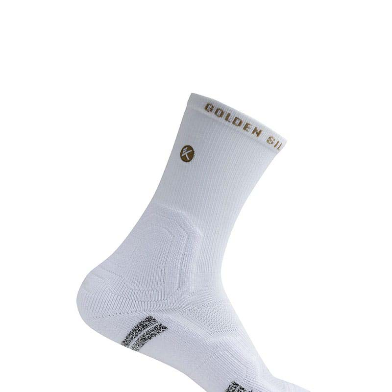 Anta Klay Thompson Basketball Socks White USA | XZL873024