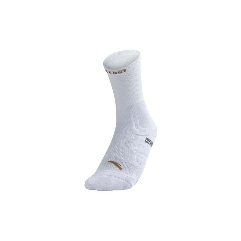 Anta Klay Thompson Basketball Socks White USA | XZL873024