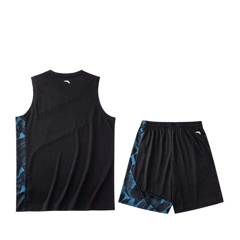 Anta Klay Thompson Basketball Suit Black USA | KGP923154