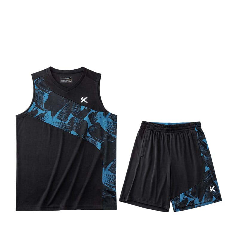 Anta Klay Thompson Basketball Suit Black USA | KGP923154