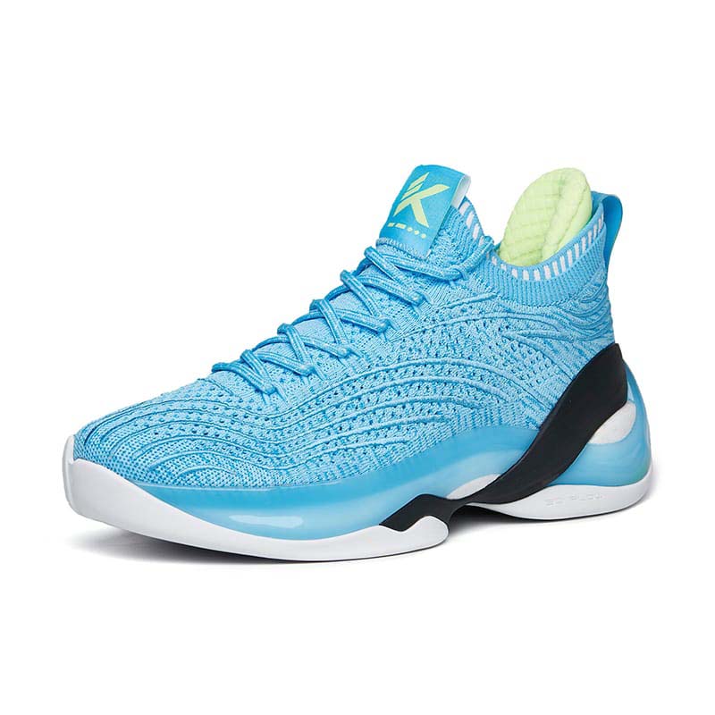 Anta Klay Thompson KT7 “Turn The Waves” Low Basketball Shoes Blue / Yellow / White USA | OMR695748