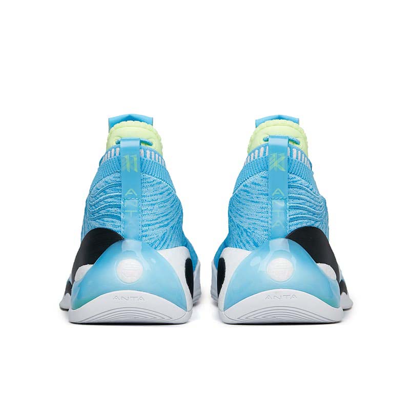 Anta Klay Thompson KT7 “Turn The Waves” Low Basketball Shoes Blue / Yellow / White USA | OMR695748