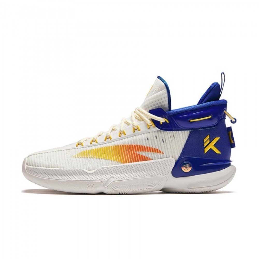 Anta Klay Thompson KT9 Warrior Basketball Shoes White / Purple USA | OZB829157