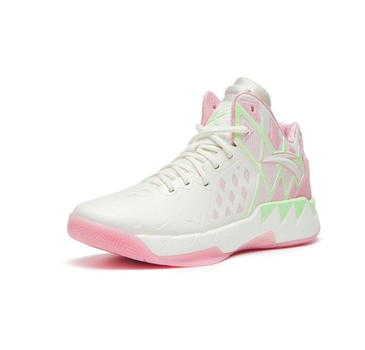 Anta Klay Thompson Kt1 Pro - Starfish Basketball Shoes White / Pink USA | DBW791425