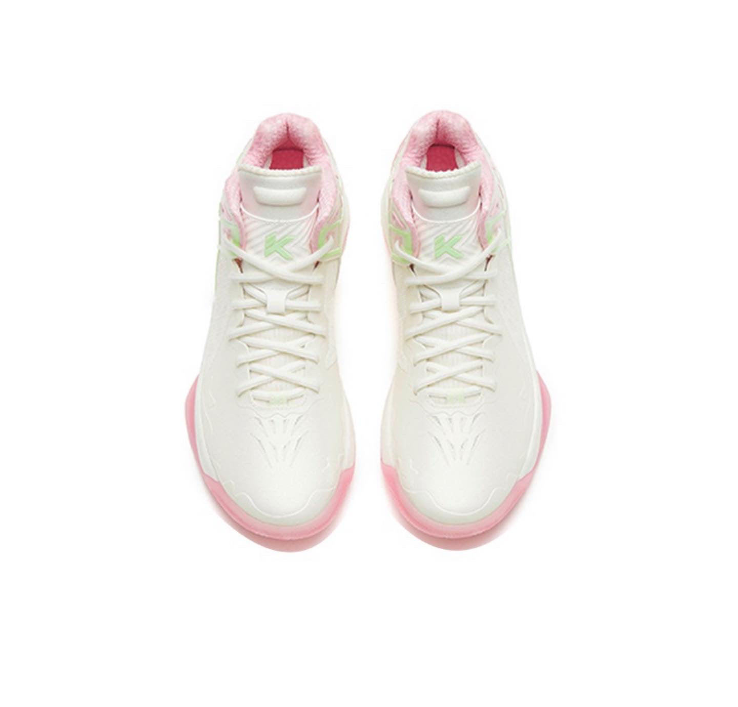 Anta Klay Thompson Kt1 Pro - Starfish Basketball Shoes White / Pink USA | DBW791425