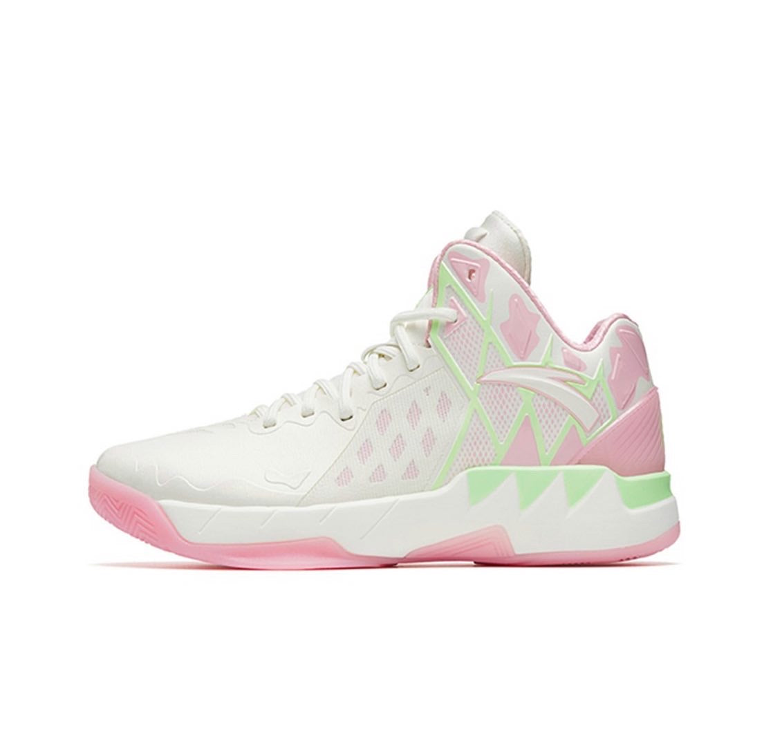 Anta Klay Thompson Kt1 Pro - Starfish Basketball Shoes White / Pink USA | DBW791425