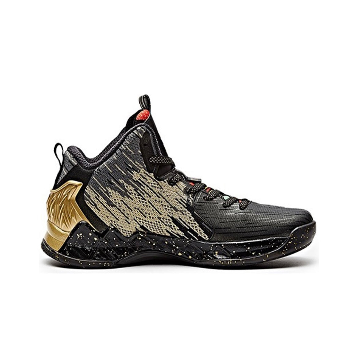 Anta Klay Thompson Kt2 The Finals Basketball Shoes Black / Gold USA | GKE937681