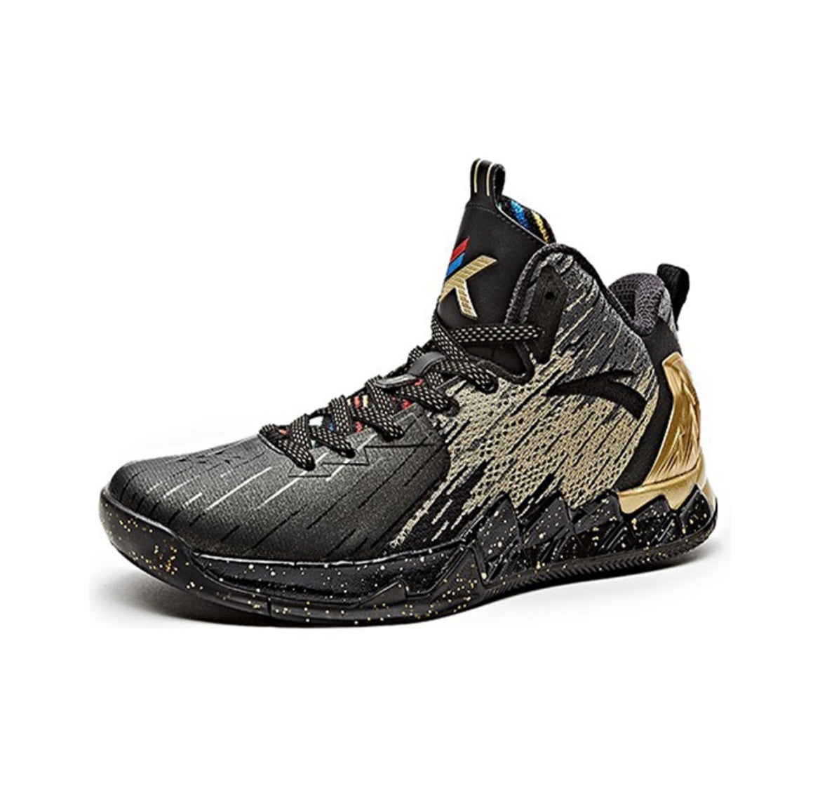 Anta Klay Thompson Kt2 The Finals Basketball Shoes Black / Gold USA | GKE937681