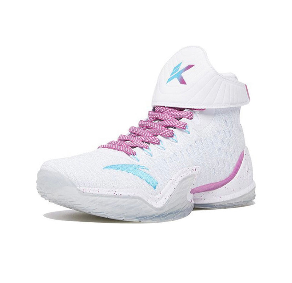 Anta Klay Thompson Kt3 Basketball Shoes White / Blue / Pink USA | TIJ581732