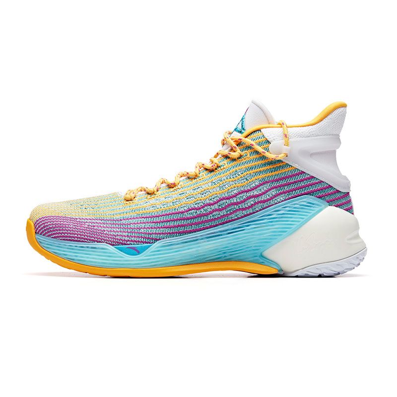 Anta Klay Thompson Kt4 Final Basketball Shoes Yellow / Blue USA | GFR134078