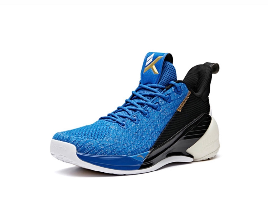 Anta Klay Thompson Kt4 Final Low “Blue Hawk” Basketball Shoes Blue / Balck / White USA | ODM903821