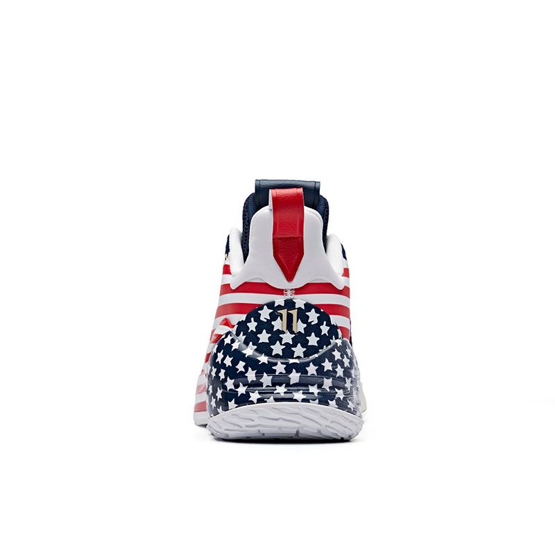 Anta Klay Thompson Kt4 Final Low “Independence Day” Basketball Shoes Blue / White / Red USA | CJY360294