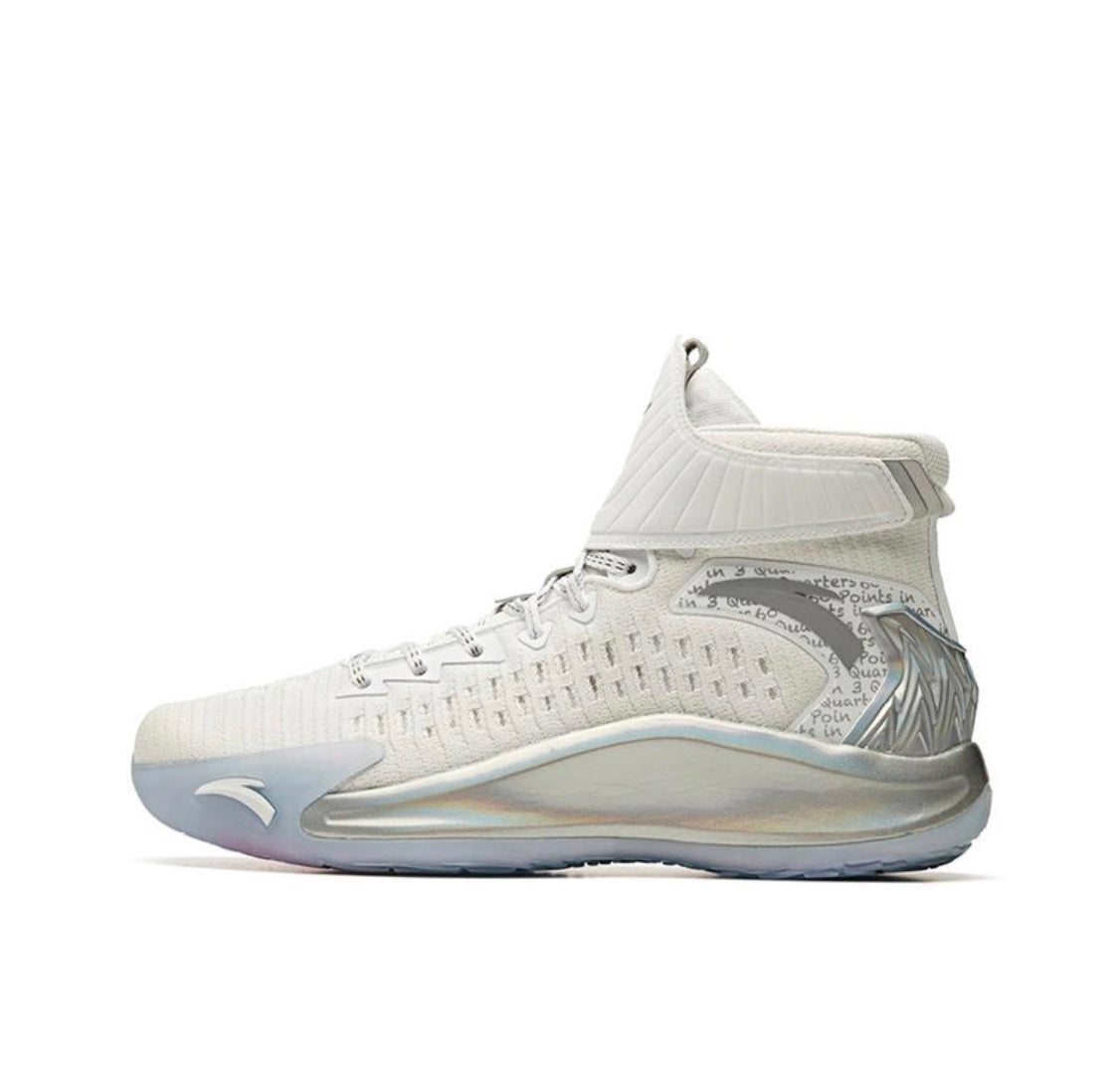 Anta Klay Thompson Kt5-Remix “Prototype” Basketball Shoes Silver White USA | JML035976