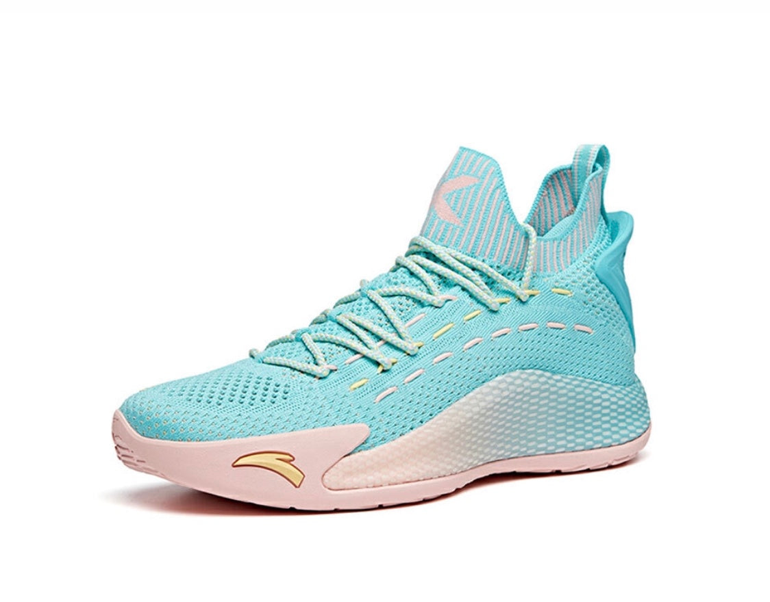 Anta Klay Thompson Kt5 Low “Bahamas” Basketball Shoes Turquoise USA | FTP356280