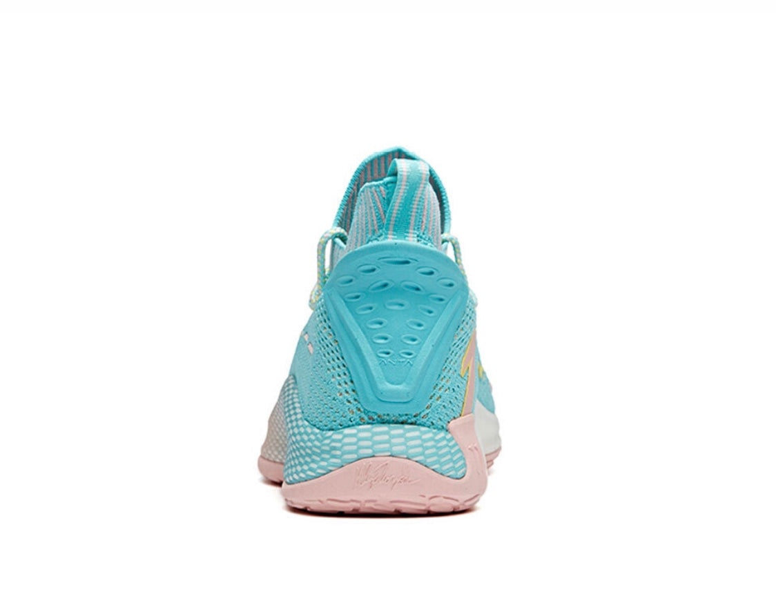 Anta Klay Thompson Kt5 Low “Bahamas” Basketball Shoes Turquoise USA | FTP356280