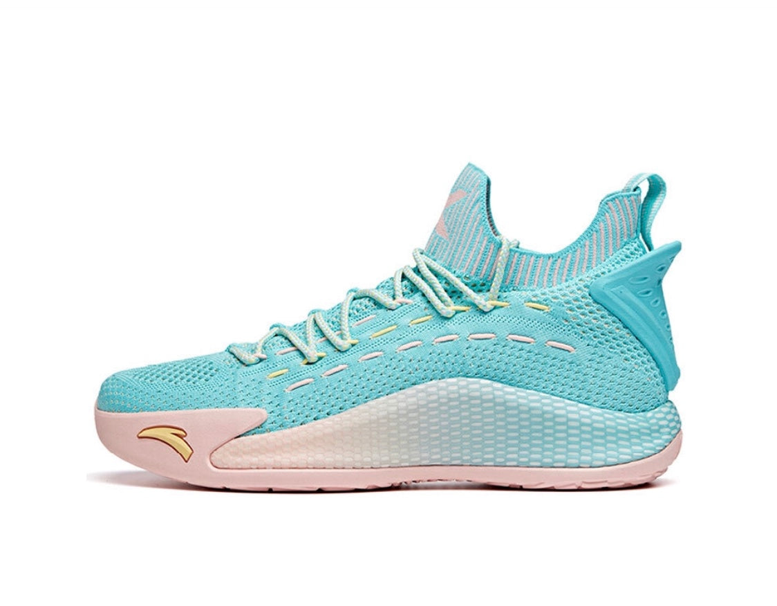 Anta Klay Thompson Kt5 Low “Bahamas” Basketball Shoes Turquoise USA | FTP356280