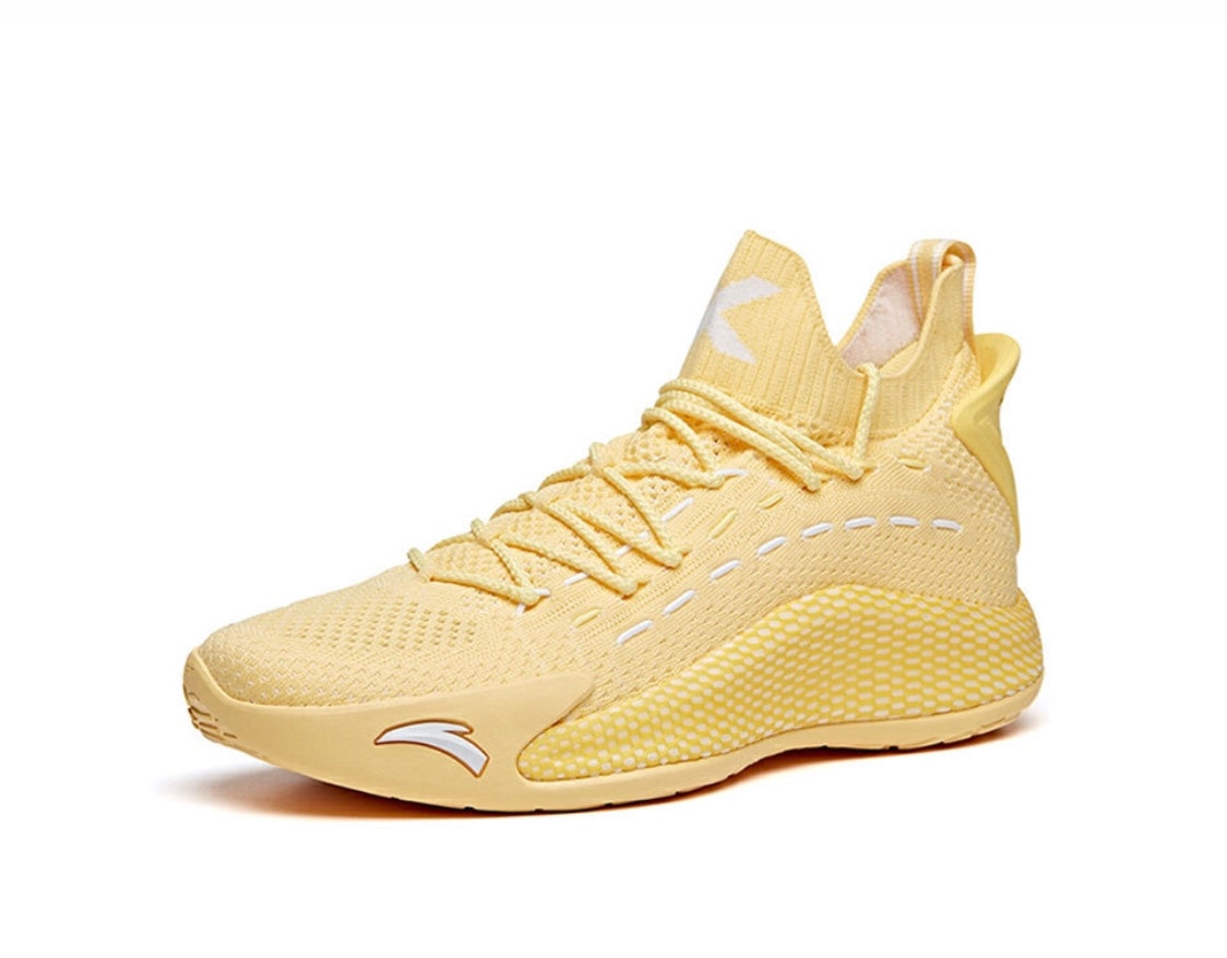 Anta Klay Thompson Kt5 Low Basketball Shoes Yellow USA | ZQK758403