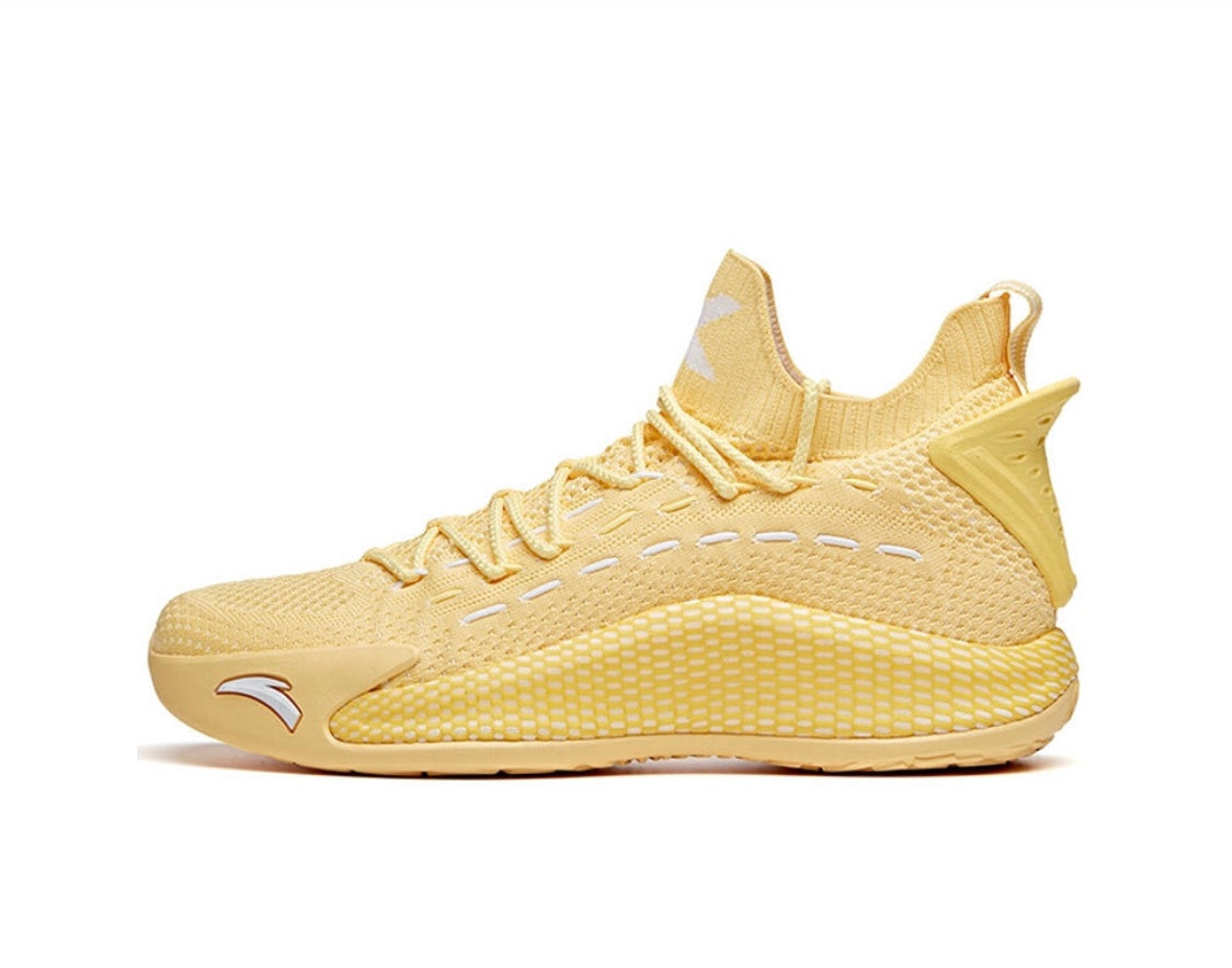 Anta Klay Thompson Kt5 Low Basketball Shoes Yellow USA | ZQK758403