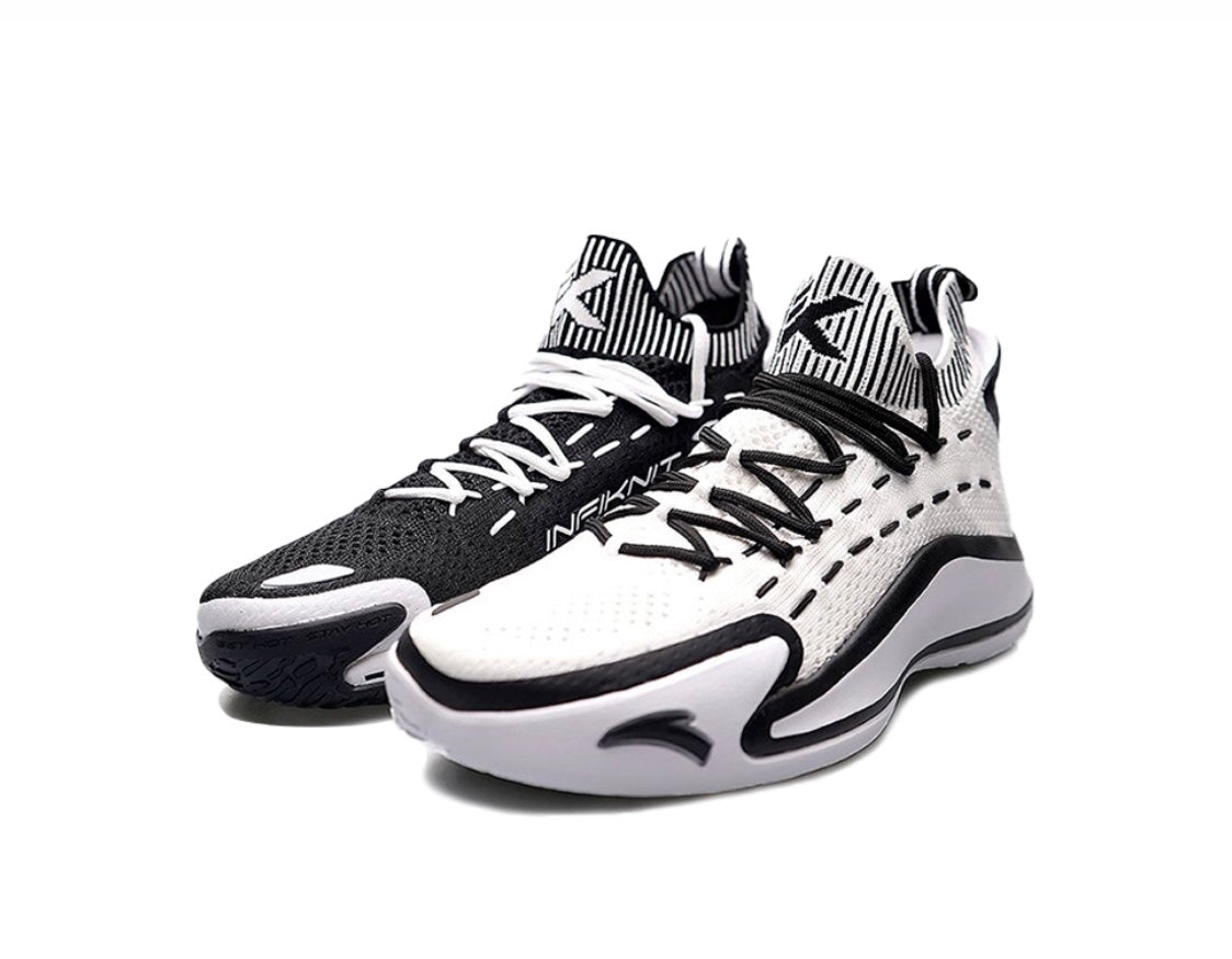 Anta Klay Thompson Kt5 Low “Black Mandarin Duck” Basketball Shoes White / Black USA | DCH931240