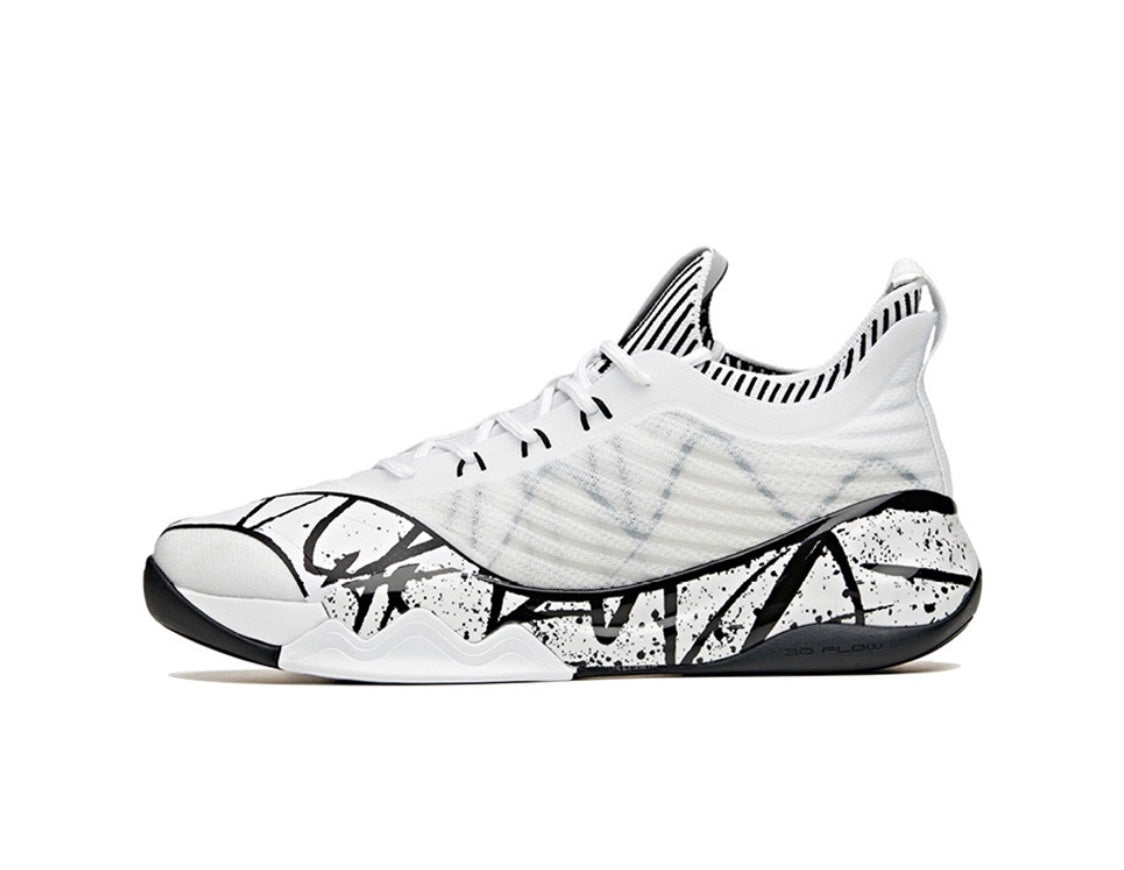 Anta Klay Thompson Kt6 Low “NIJIGEN” Basketball Shoes White / Black USA | GQX659138