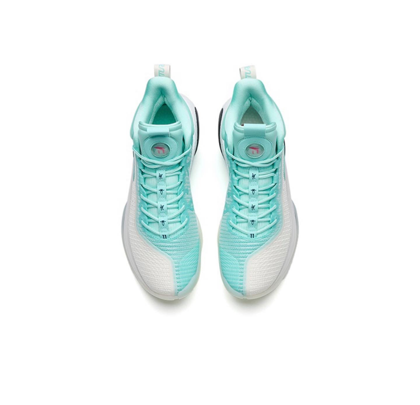 Anta Klay Thompson Kt7 Basketball Shoes White / Turquoise USA | DMA302617