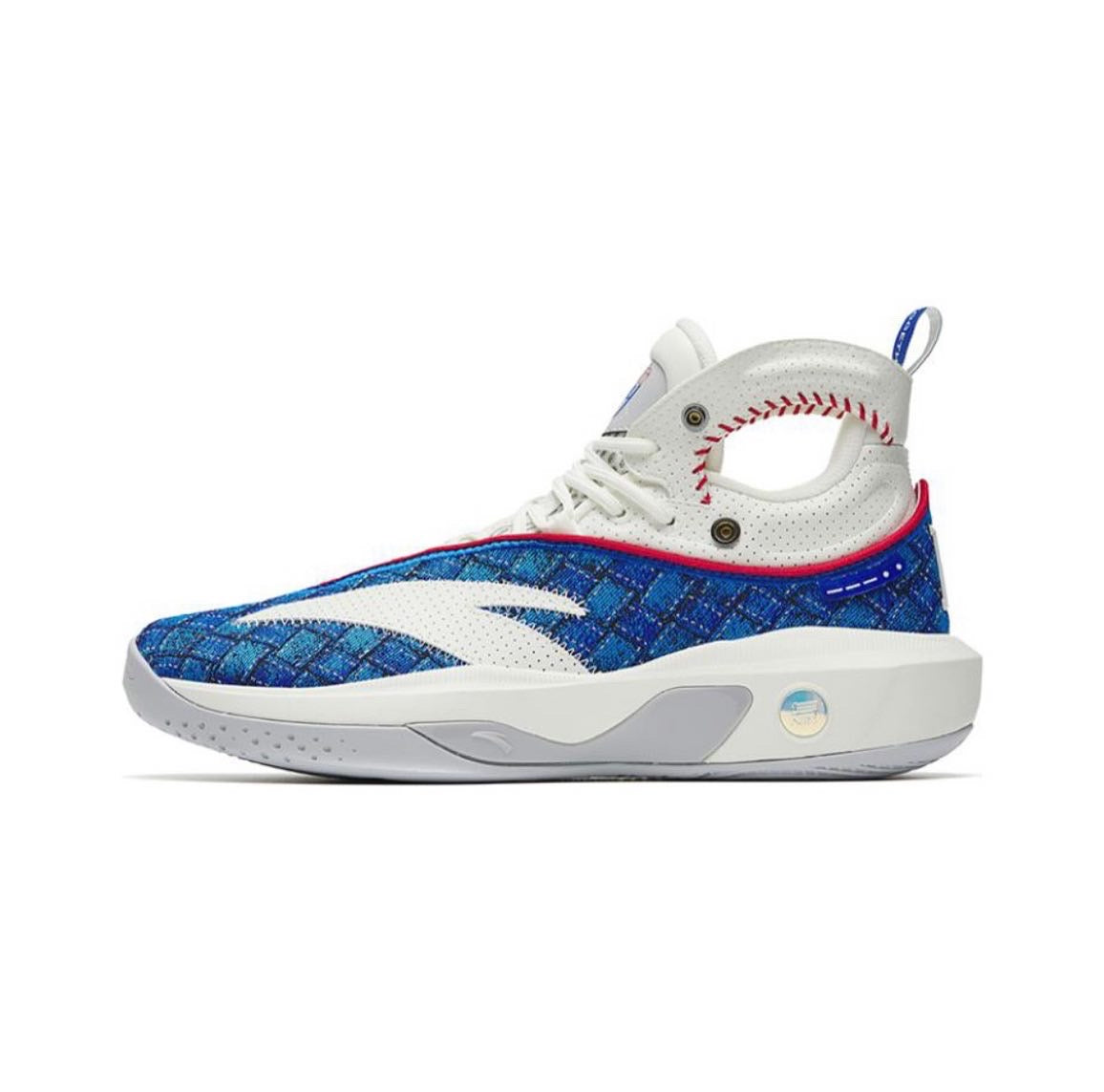 Anta Klay Thompson Kt8 “Baseball” Basketball Shoes White / Blue USA | FYJ907254