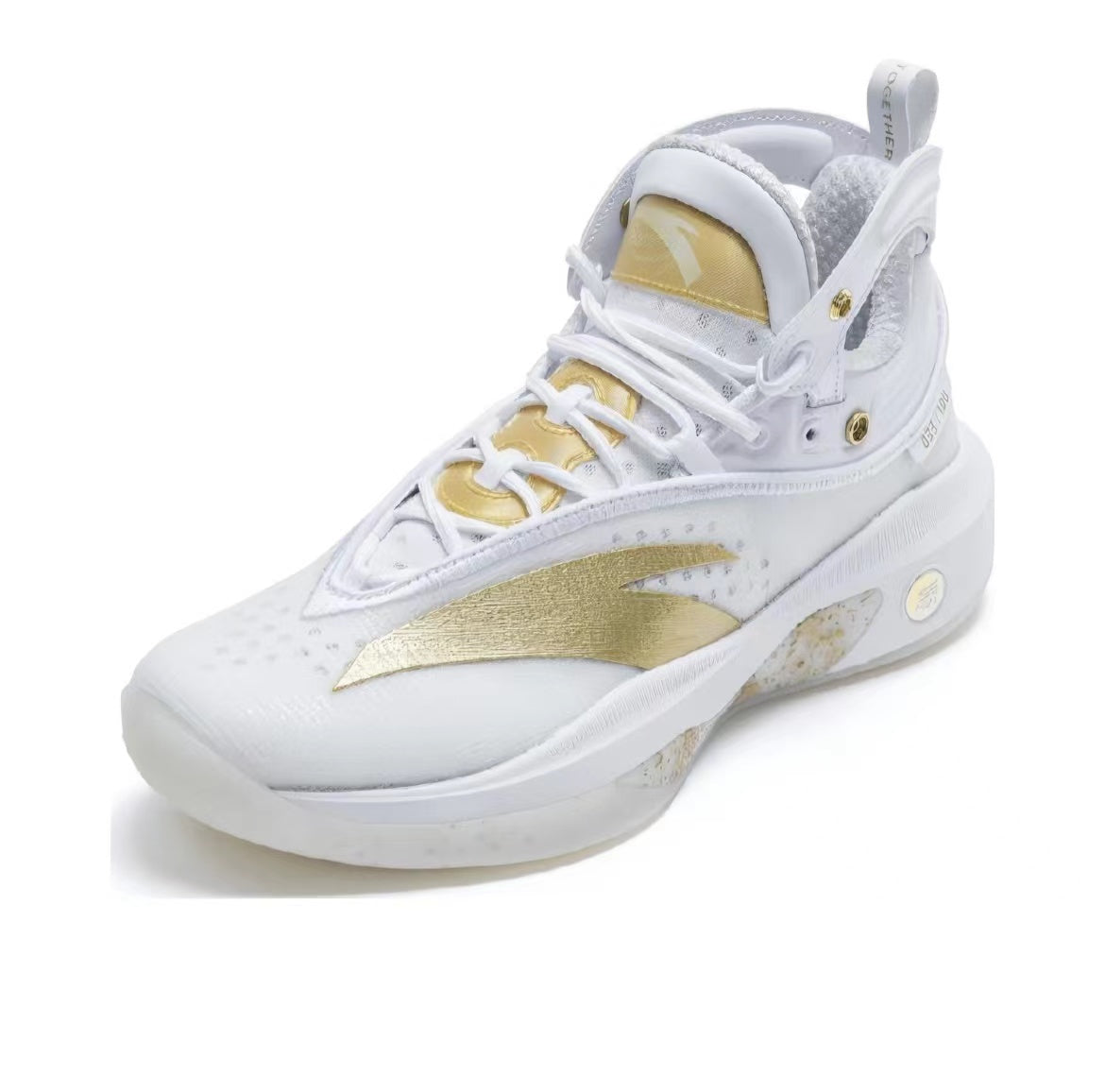 Anta Klay Thompson Kt8 Limited Basketball Shoes White / Gold USA | KVS278603