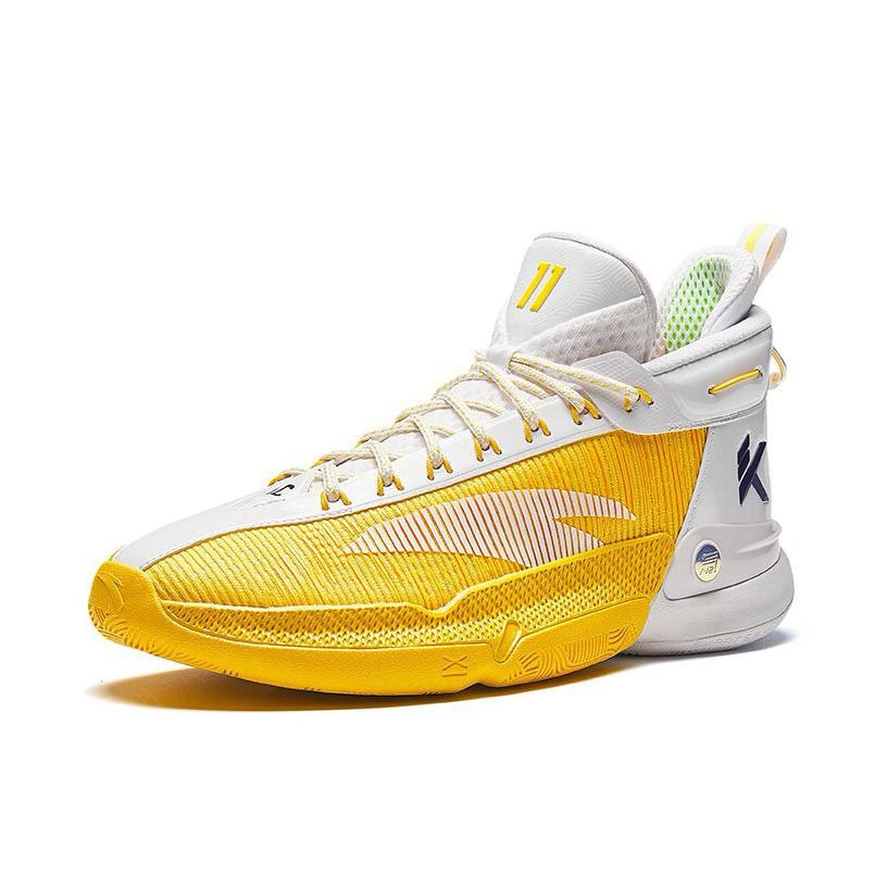 Anta Klay Thompson Kt9 Basketball Shoes Yellow White USA | URW127065