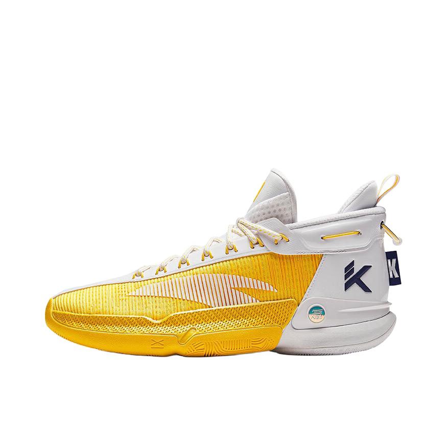 Anta Klay Thompson Kt9 Basketball Shoes Yellow White USA | URW127065