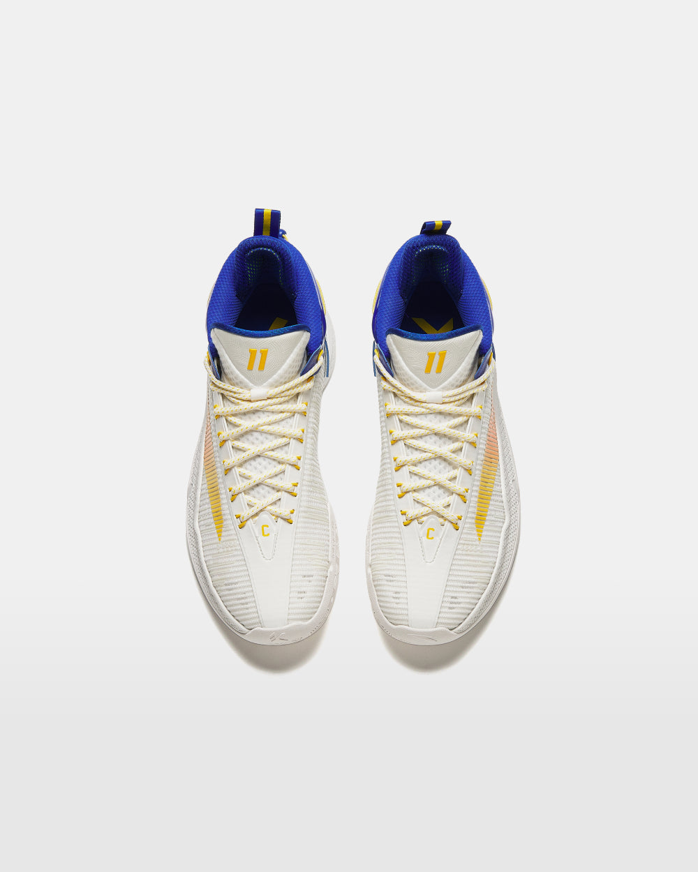 Anta Klay Thompson Kt9 Basketball Shoes White / Blue USA | XKD918647