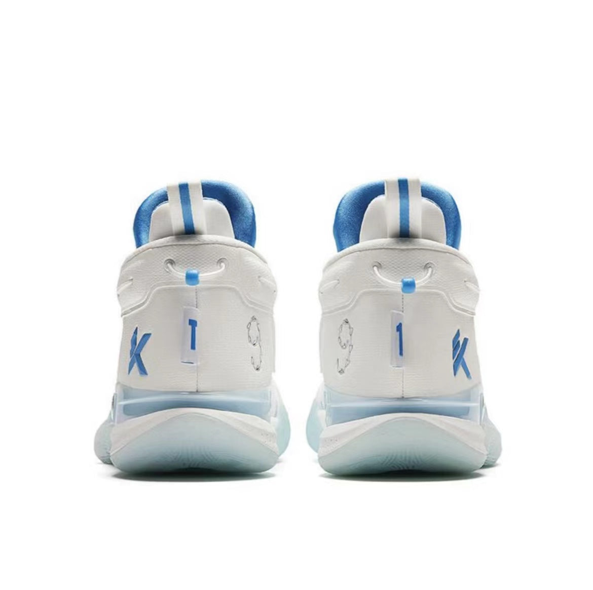 Anta Klay Thompson Kt9 Basketball Shoes White / Blue USA | XNJ872031