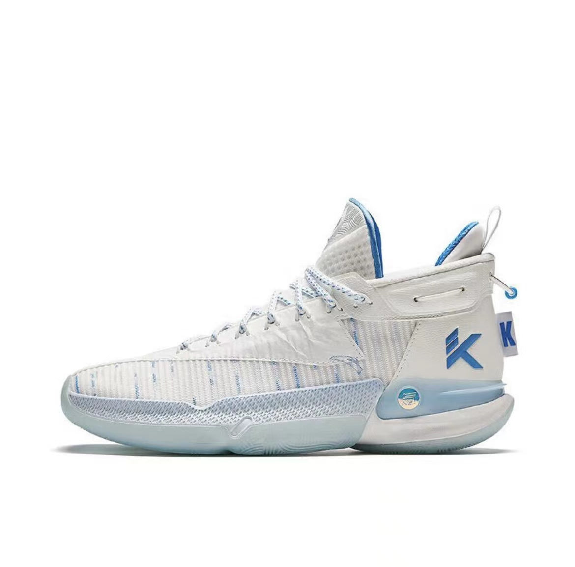 Anta Klay Thompson Kt9 Basketball Shoes White / Blue USA | XNJ872031