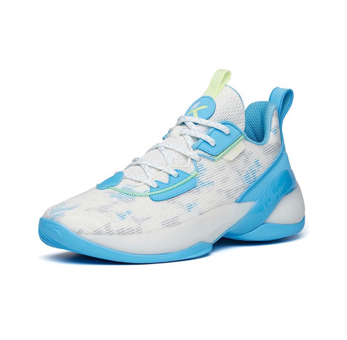 Anta Klay Thompson Light Cavalry 7 Basketball Shoes Blue / White USA | UFM342086