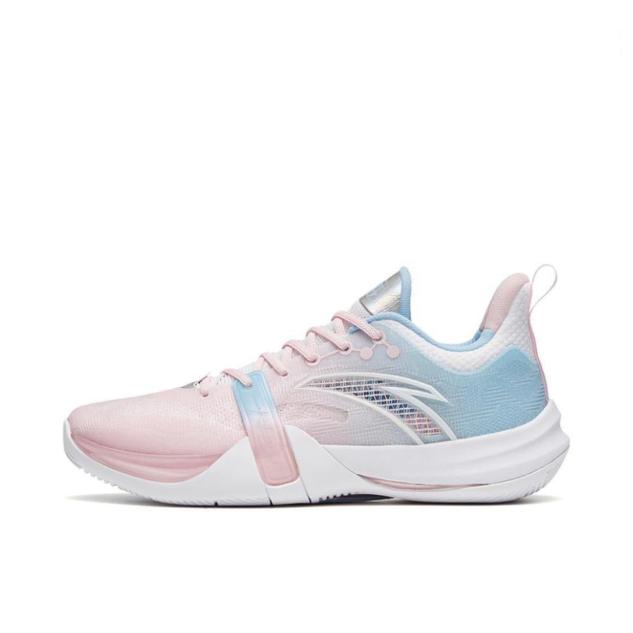 Anta Light Crazy 4 Team Basketball Shoes Pink / Blue USA | EBY628415