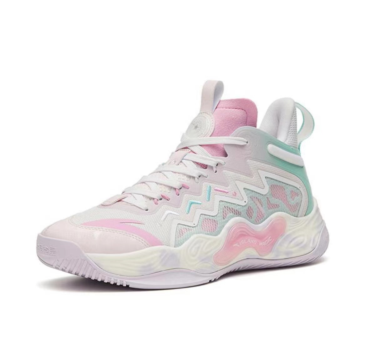 Anta Magic Cement Outfield Basketball Shoes Pink USA | VHF478513