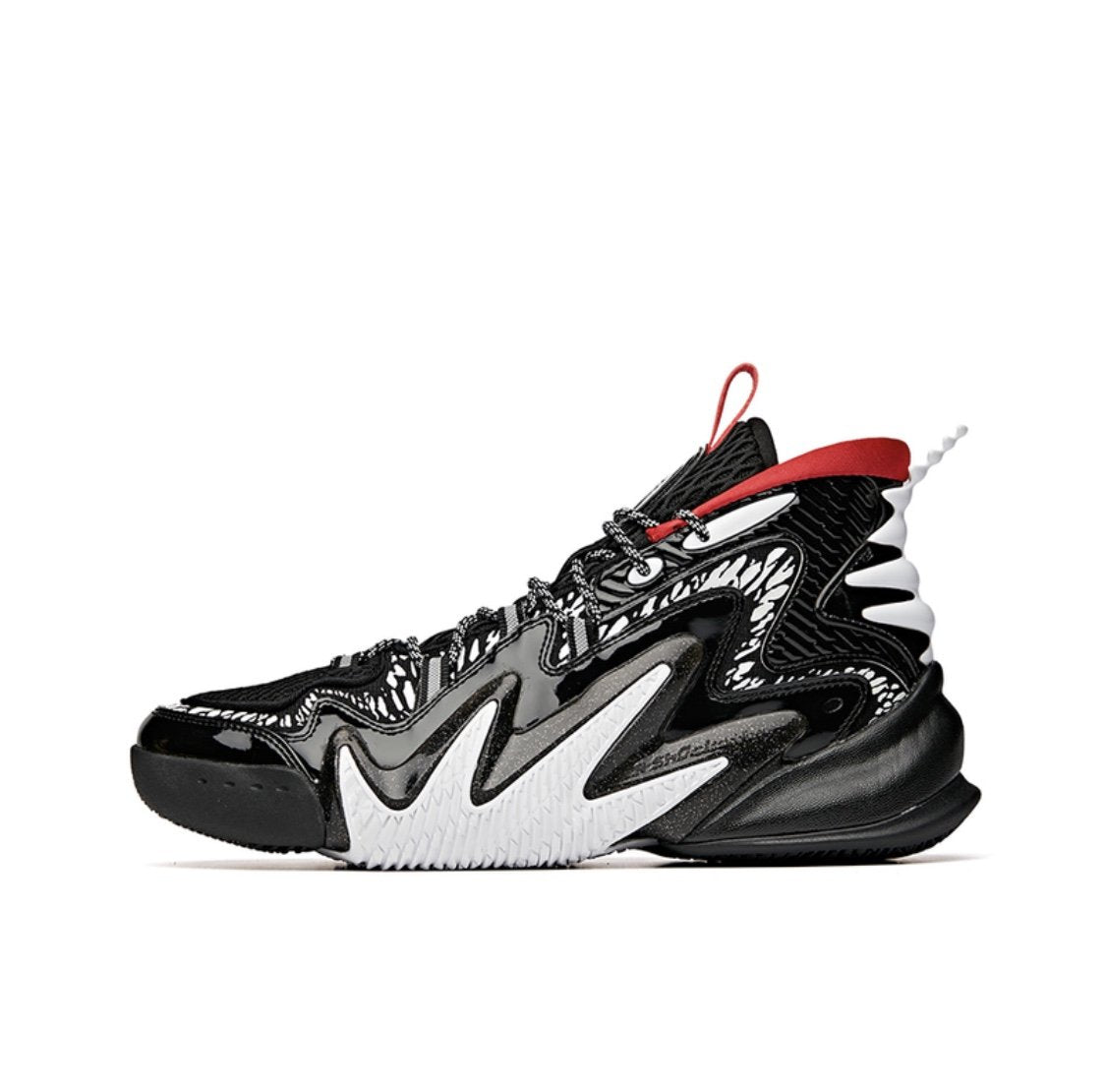 Anta Marvel Shock Wave 2.0 Running Shoes Balck / White USA | XZQ126703