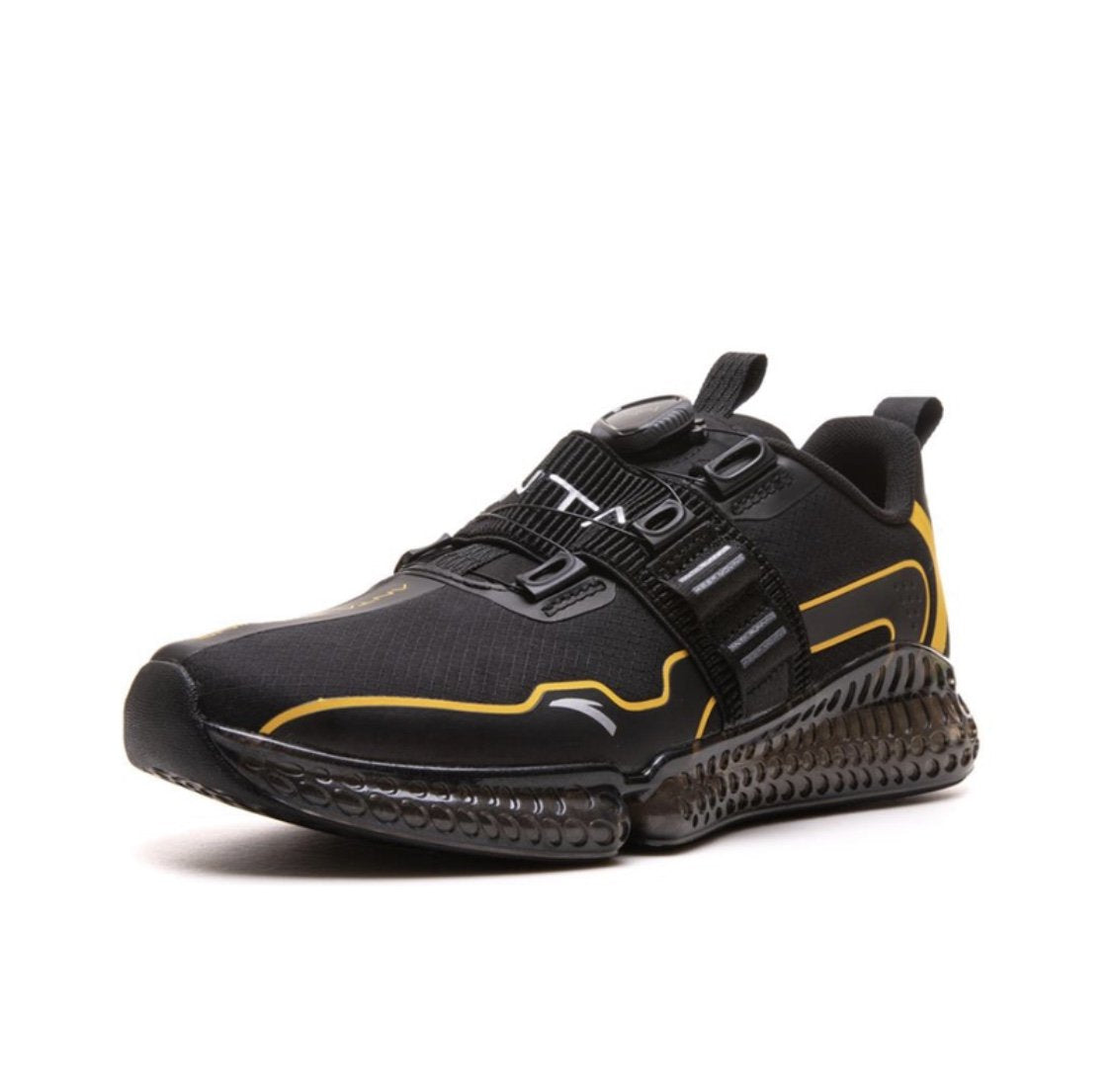 Anta NASA Running Shoes Black / Yellow USA | UEX108479