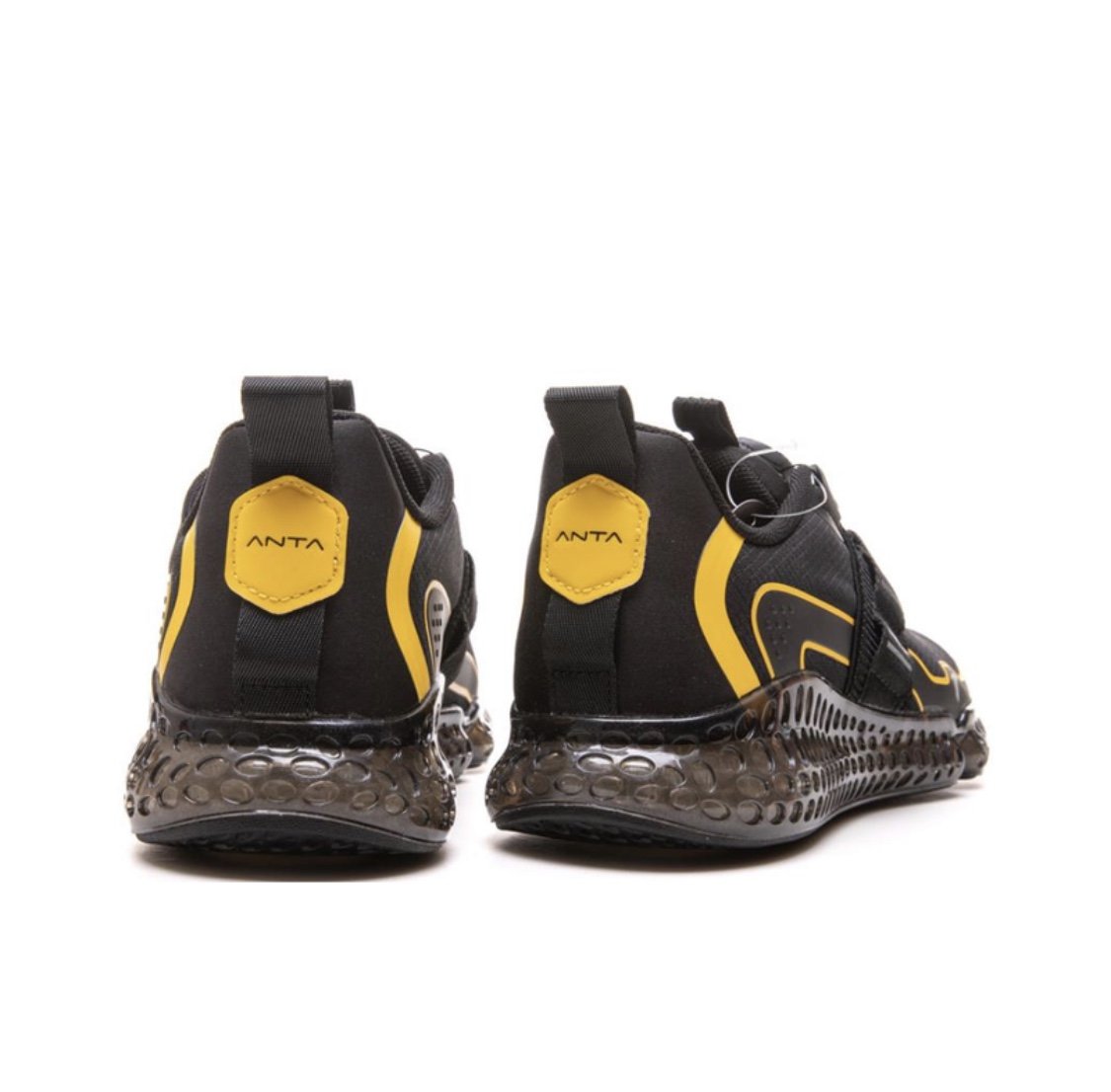 Anta NASA Running Shoes Black / Yellow USA | UEX108479